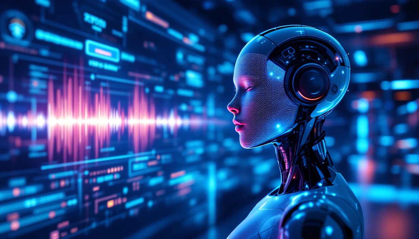 AI voiceover visualization