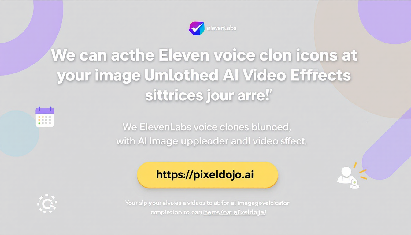 AI-generated video with cloned narration