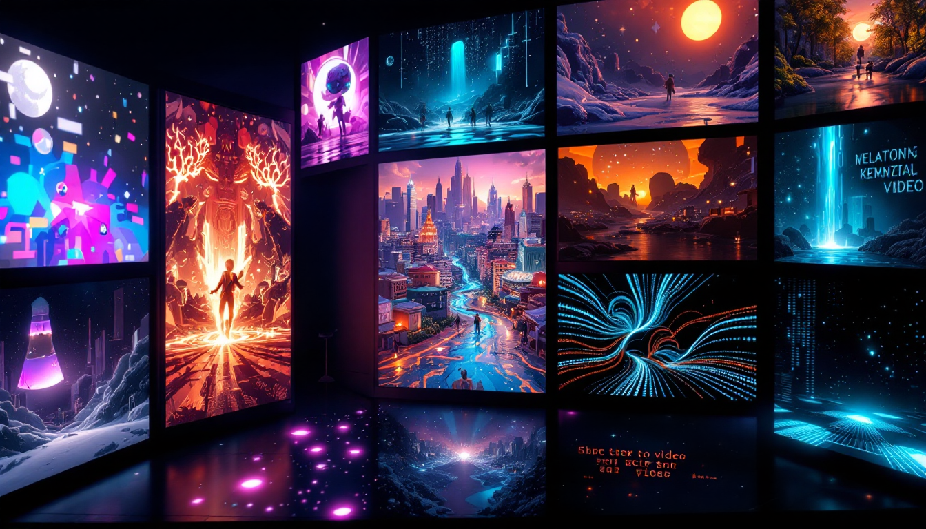 Unified text, image, and video creation