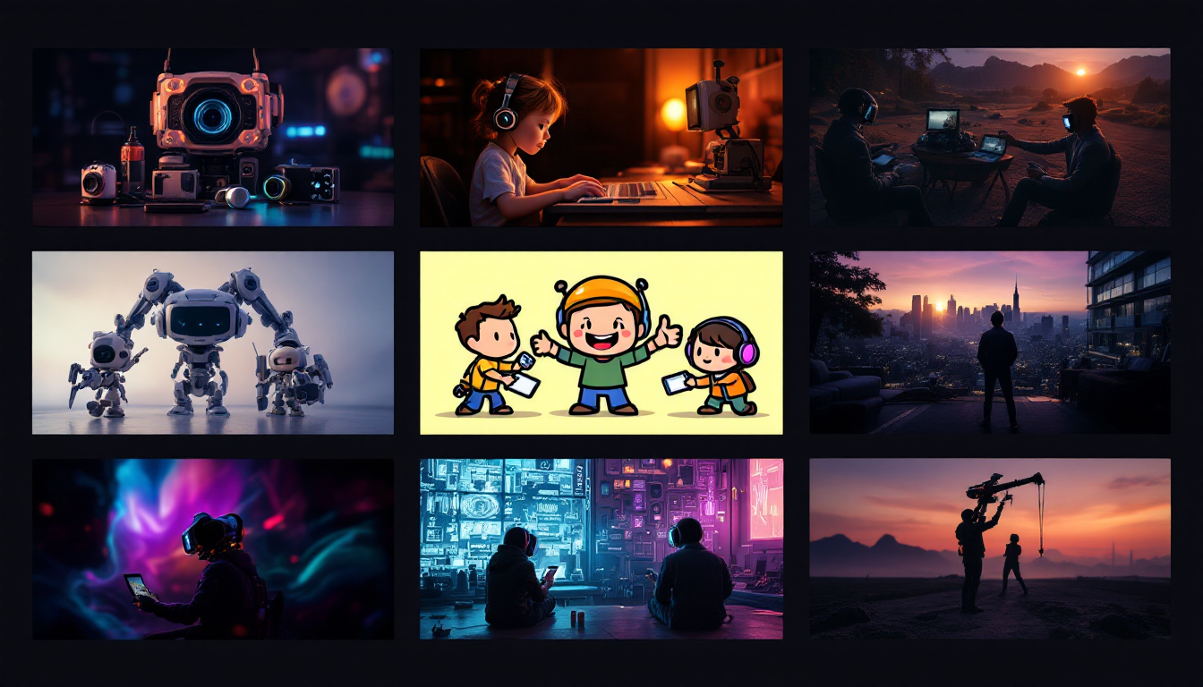 Instant viral content from text alone