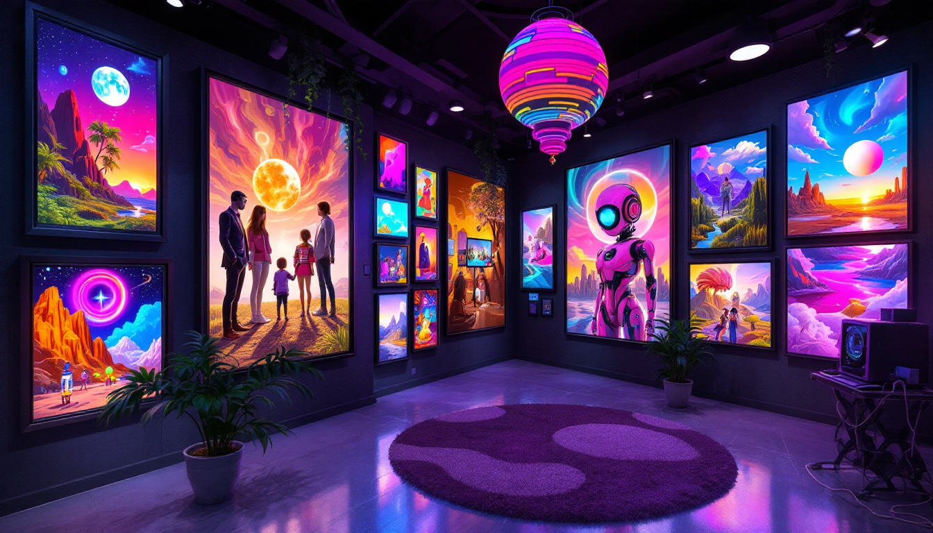 Rapid Vaporwave Asset Creation