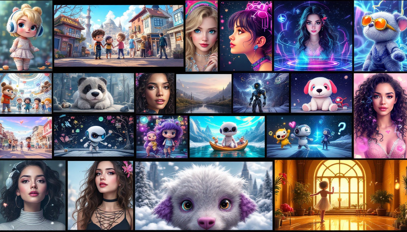 Seamless AI image and video generation