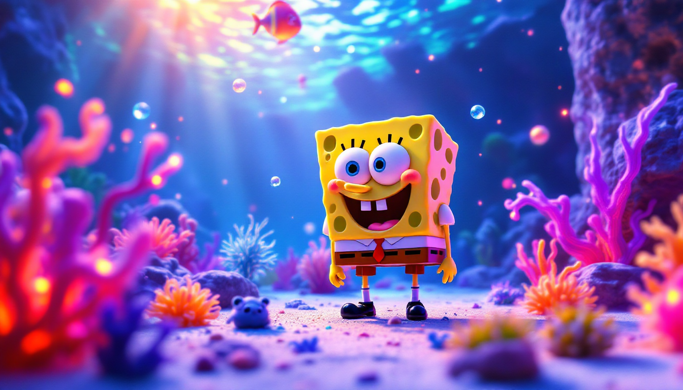Unlock SpongeBob AI Art Creation with PixelDojo's All-in-One Platform