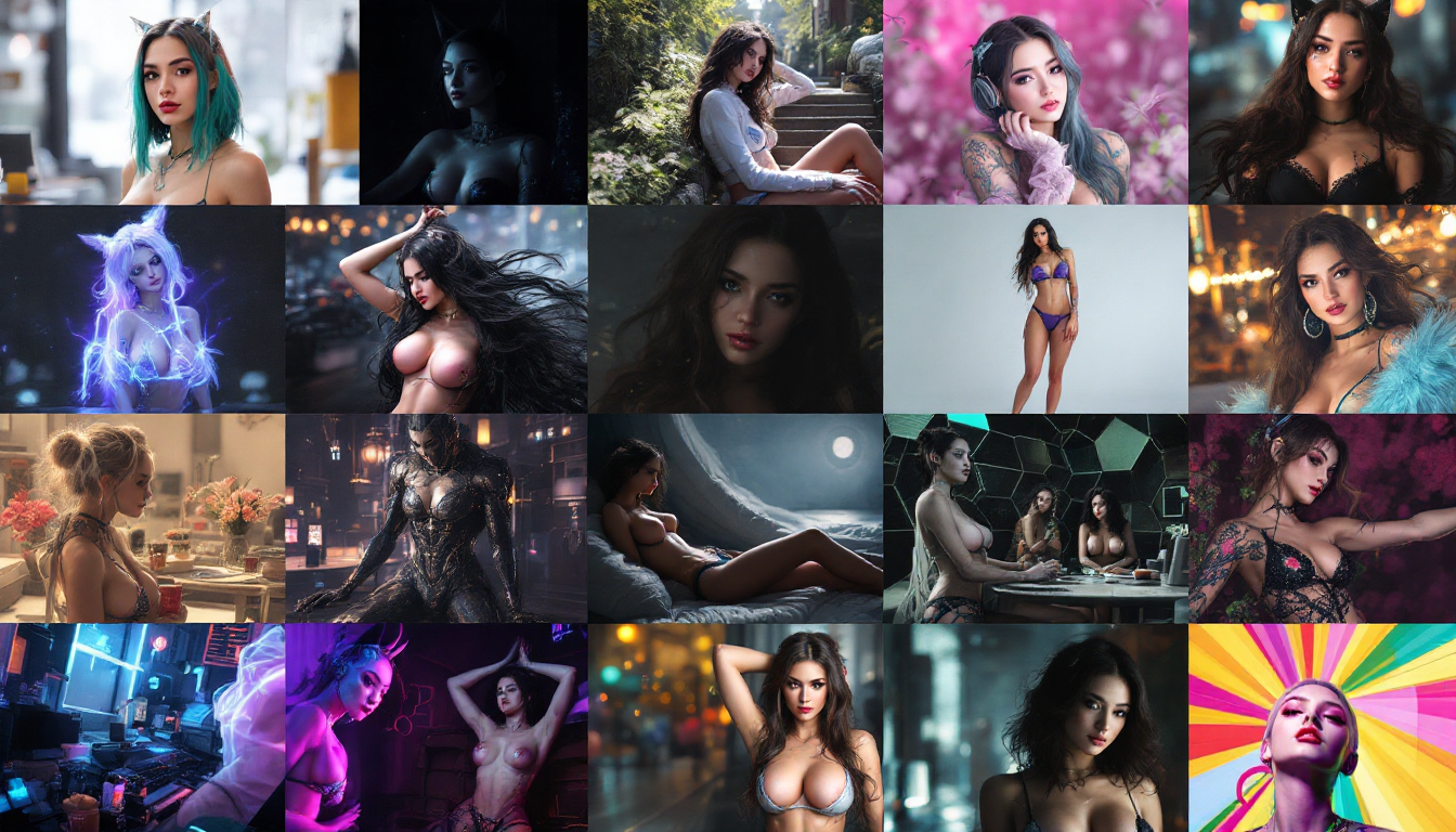 All-in-one model access for versatile Rule 34 creation