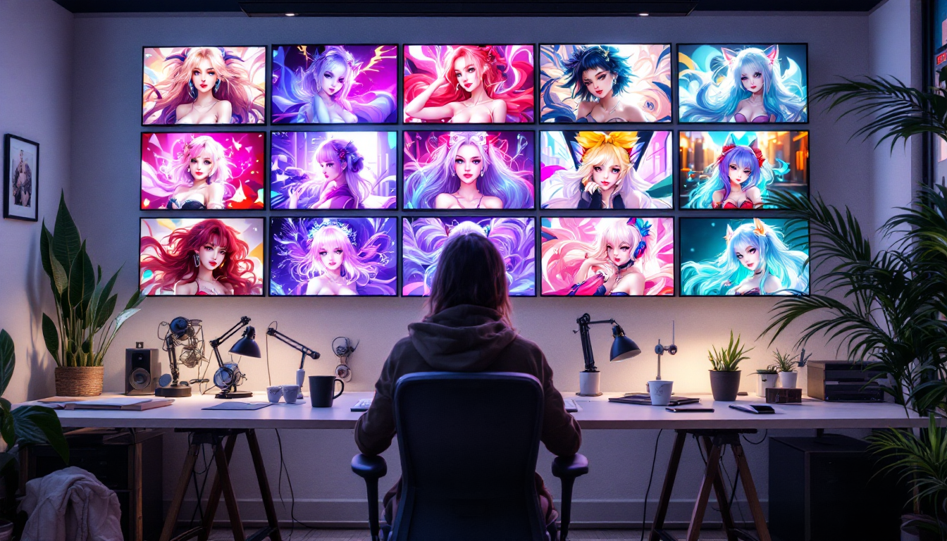 Instant high-fidelity art creation