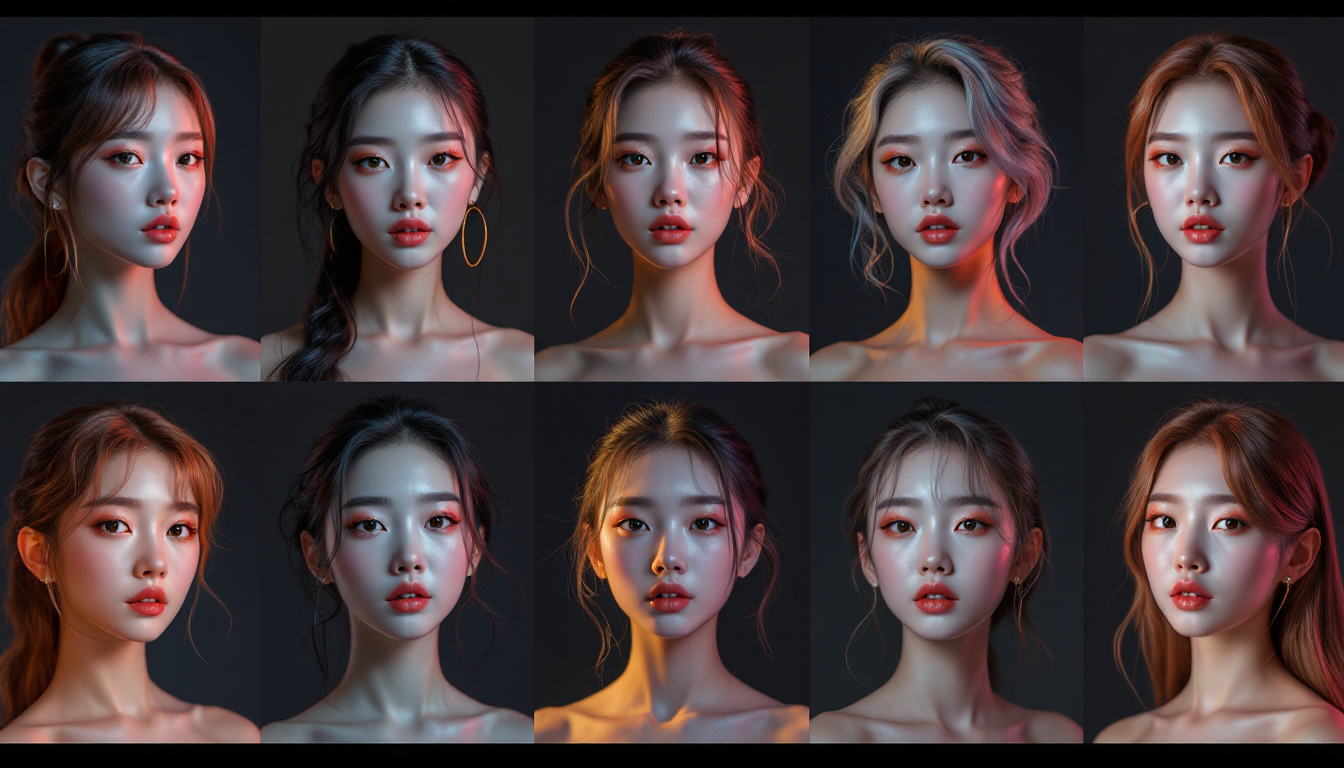 Seamless AI influencer generation for Kpop themes