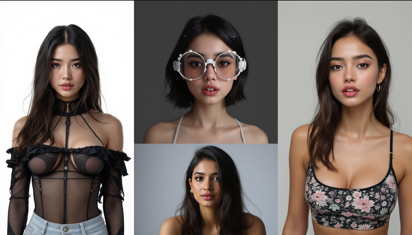 Seamless AI-Generated Influencers and Nudity Content