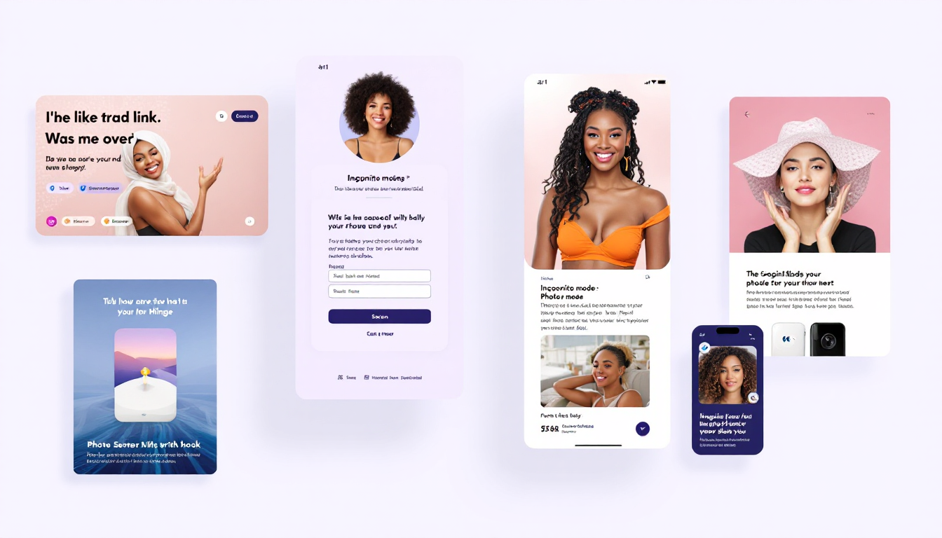 Rapid content creation for Hinge trials
