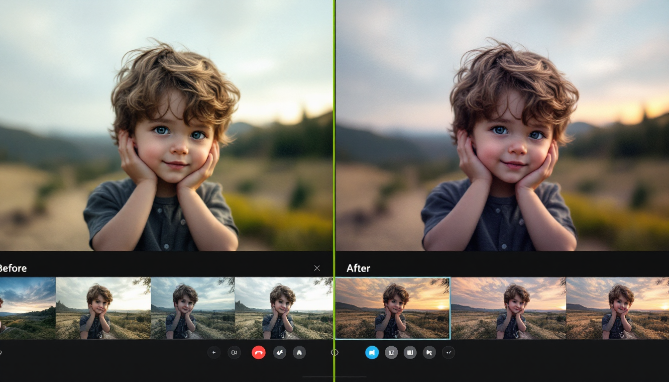 Rapid HD background transformations