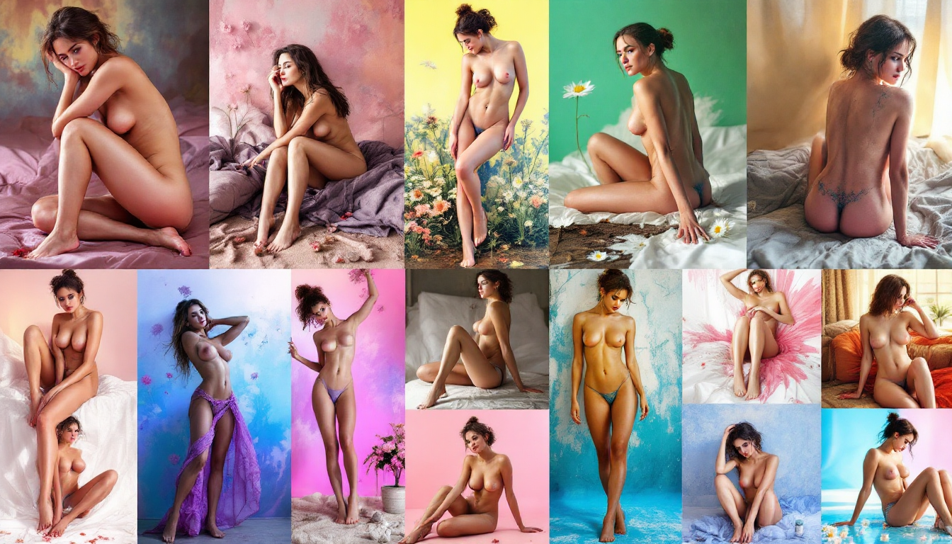 Instant high-quality nude poses