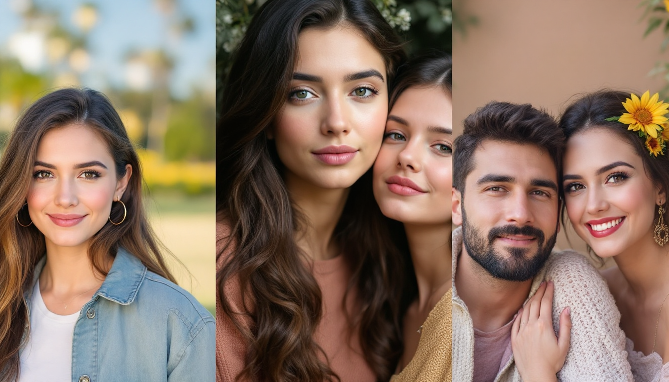 Effortless Realistic Face Creation