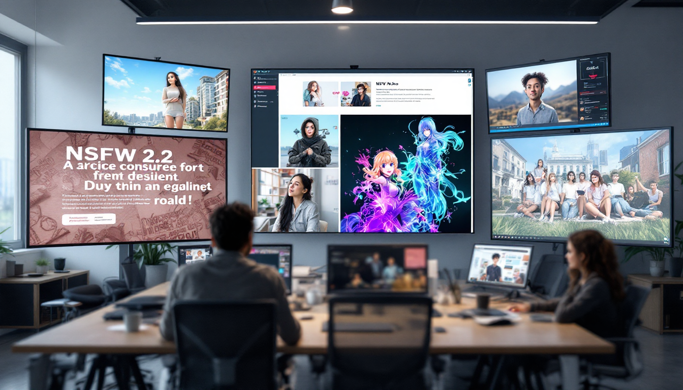 Unrestricted NSFW content creation