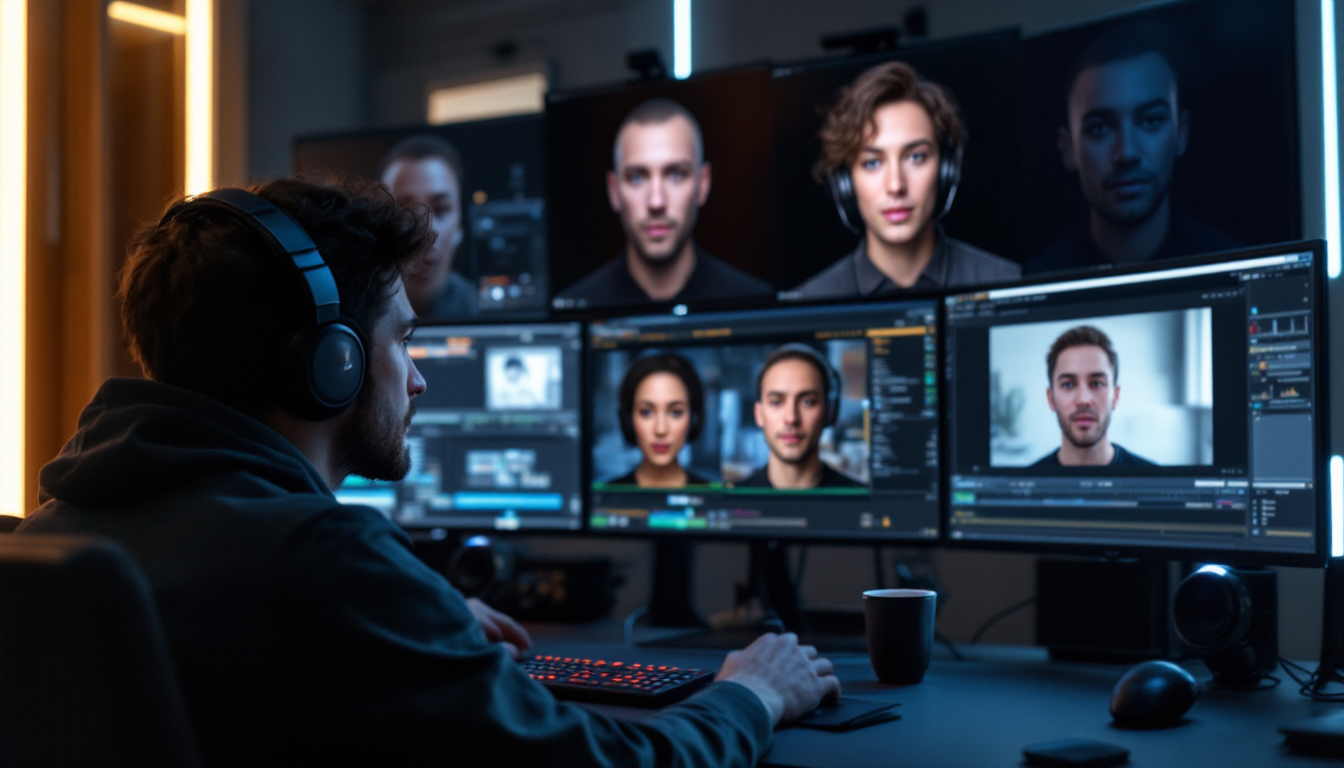 Elevate video production with effortless AI-powered face swaps