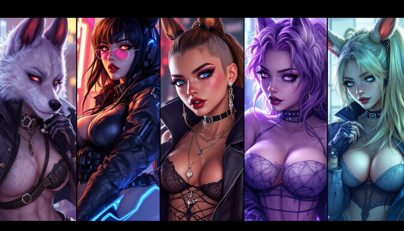 Rapid generation of custom femboy AI art