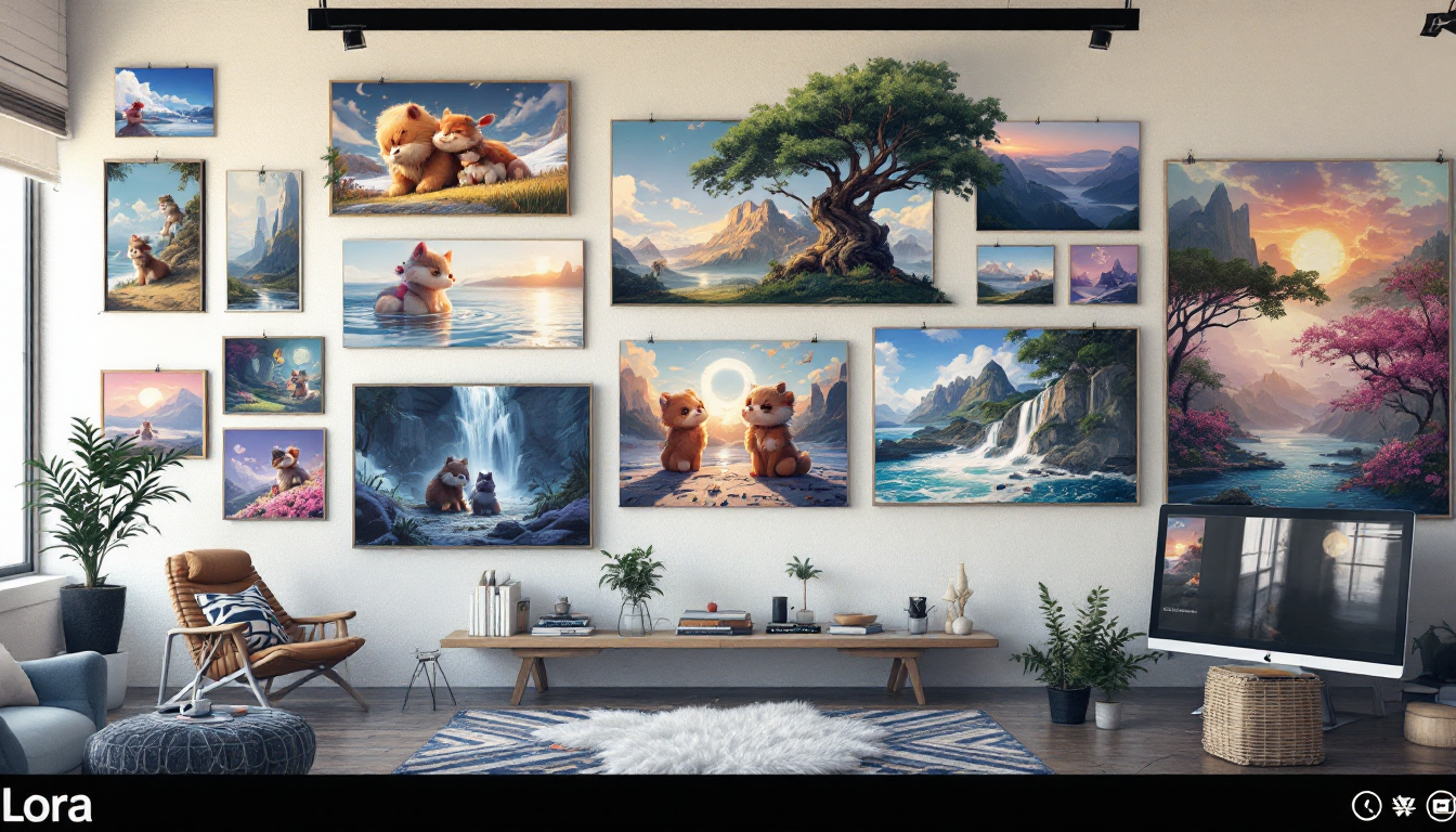 Instant custom Lora adaptations