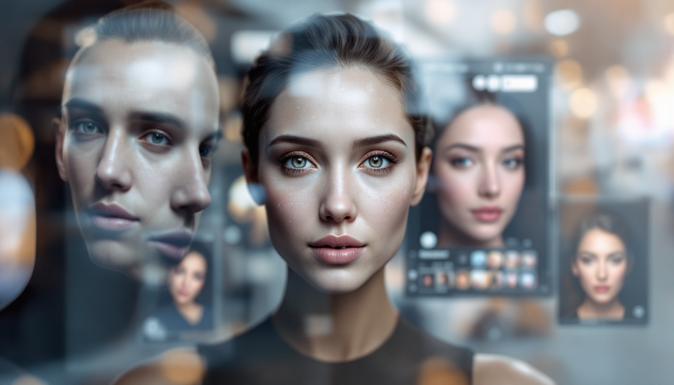 Instant face generation for diverse campaigns