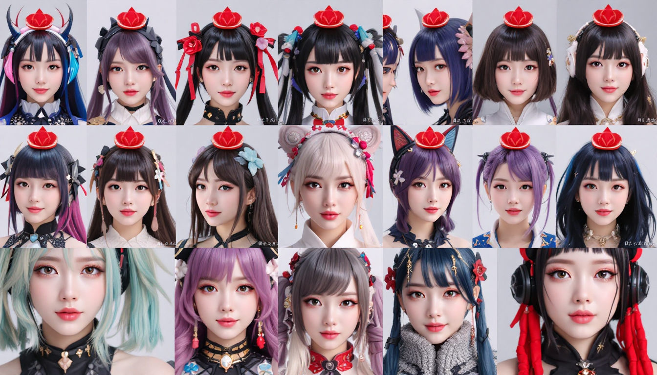 Rapid ahegao content production