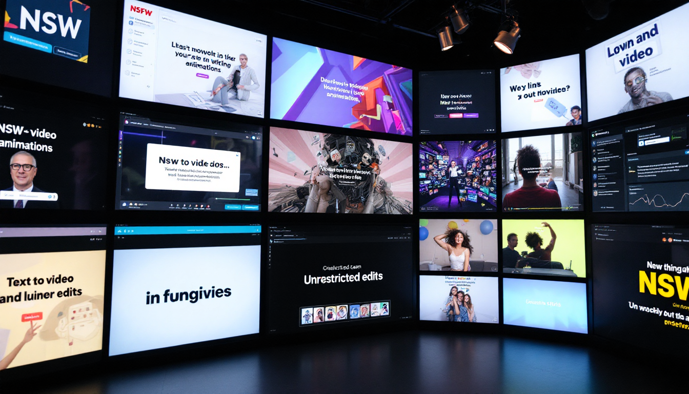 All-in-one access to unrestricted NSFW tools