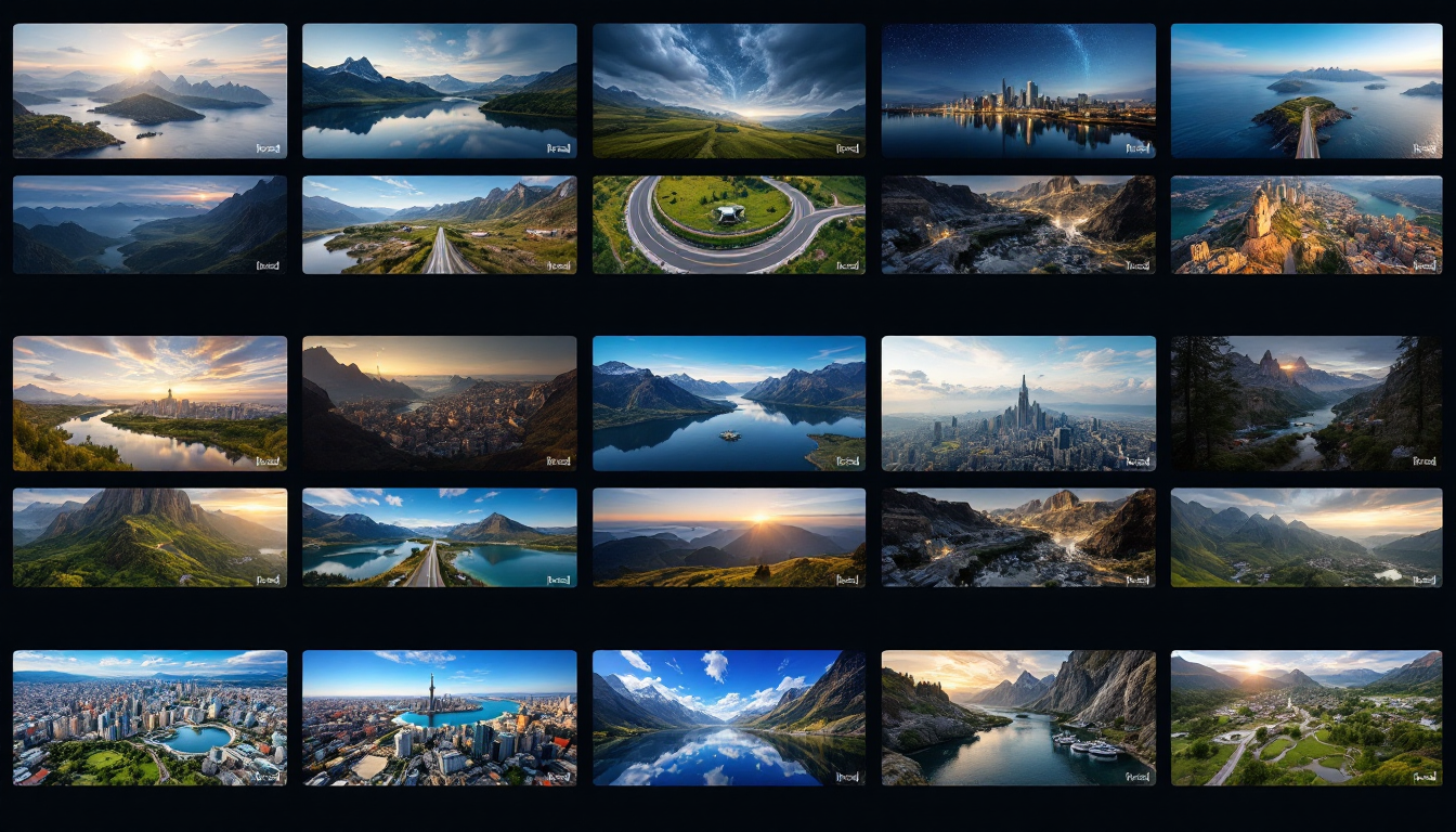 Rapid generation of pro-level camera effects