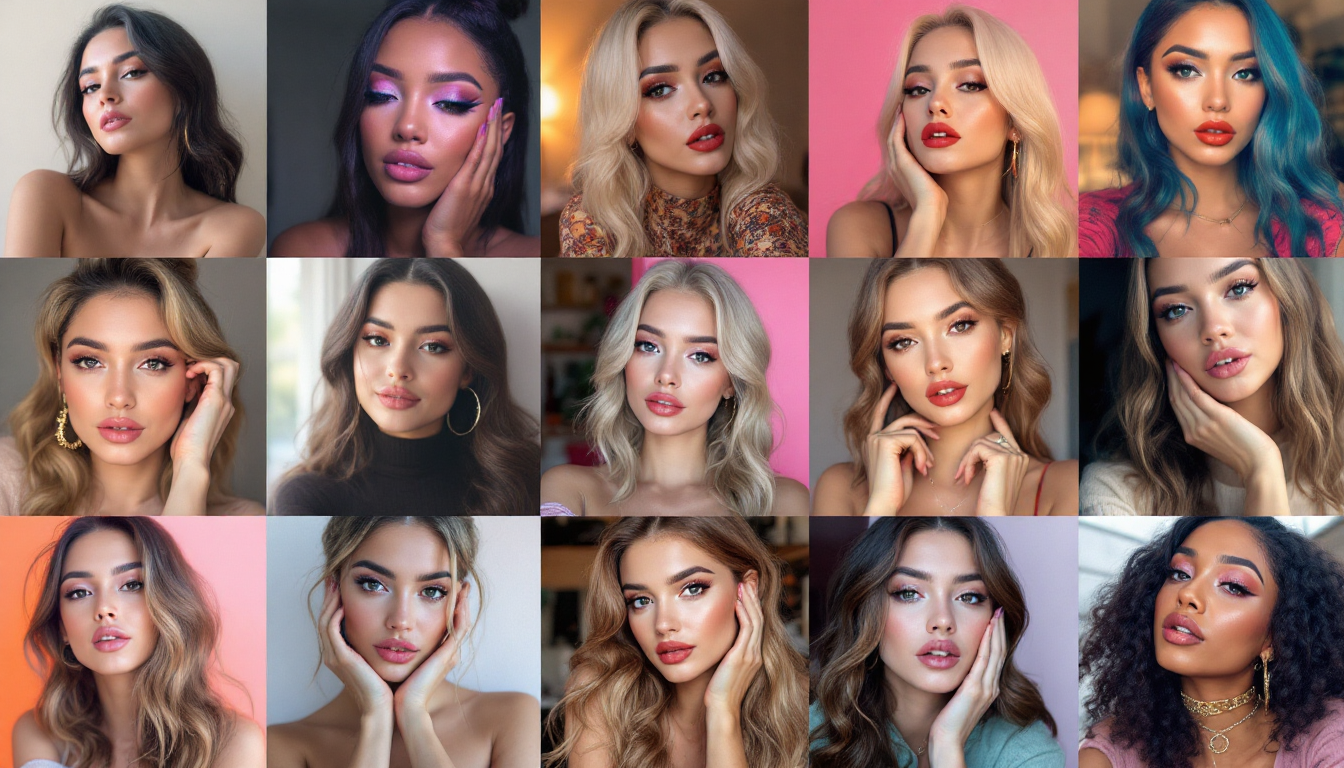 Rapid Generation of Professional Glamour Shots