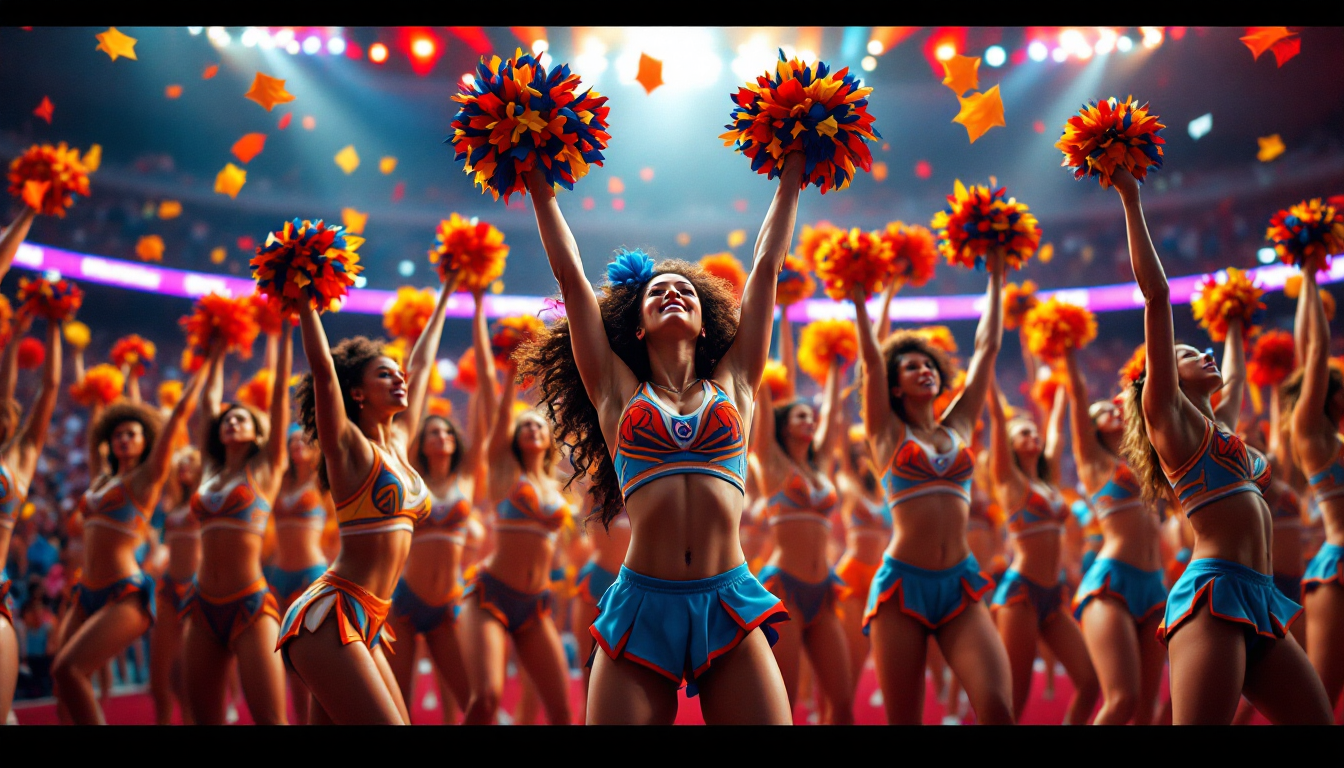 Unlock viral potential with AI generated cheerleaders tailored for social dominance