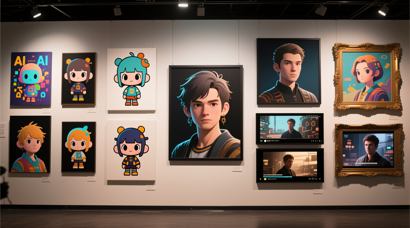 Instant viral visuals for every slide