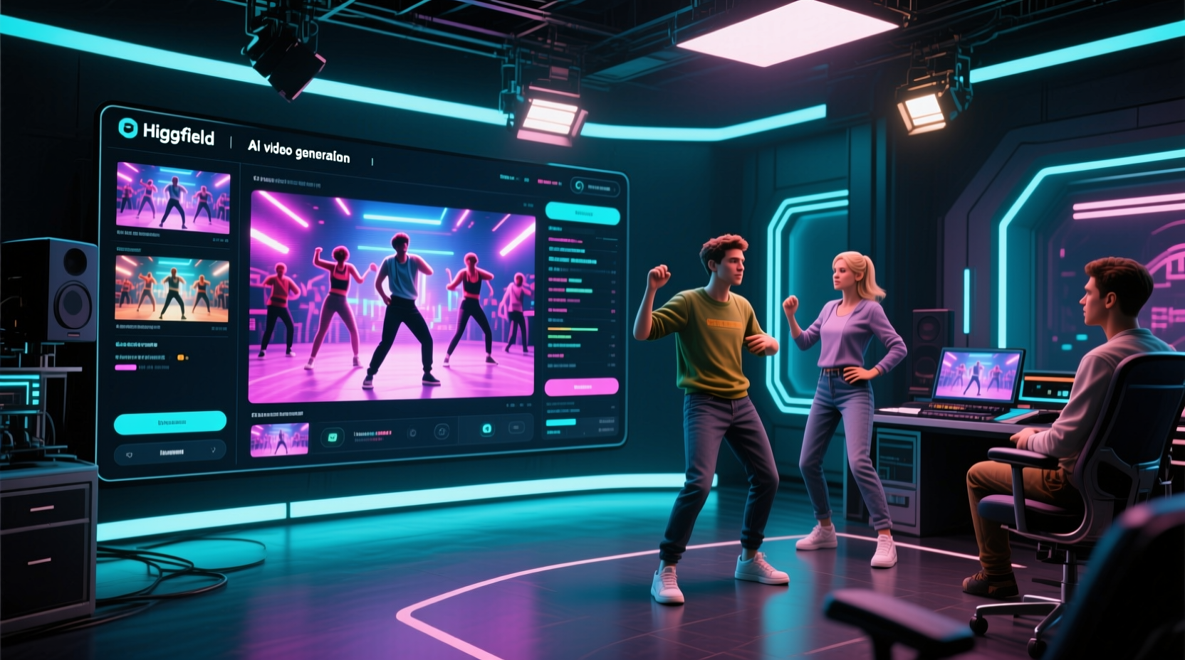 Unlock next-level video production with Higgsfield AI video capabilities in SocialAF