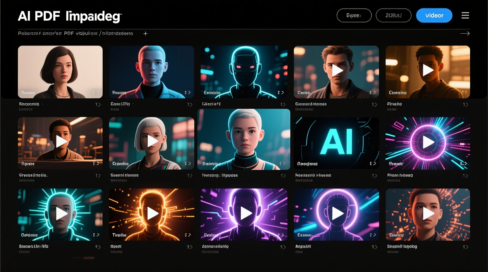 Seamless PDF-to-visual conversion