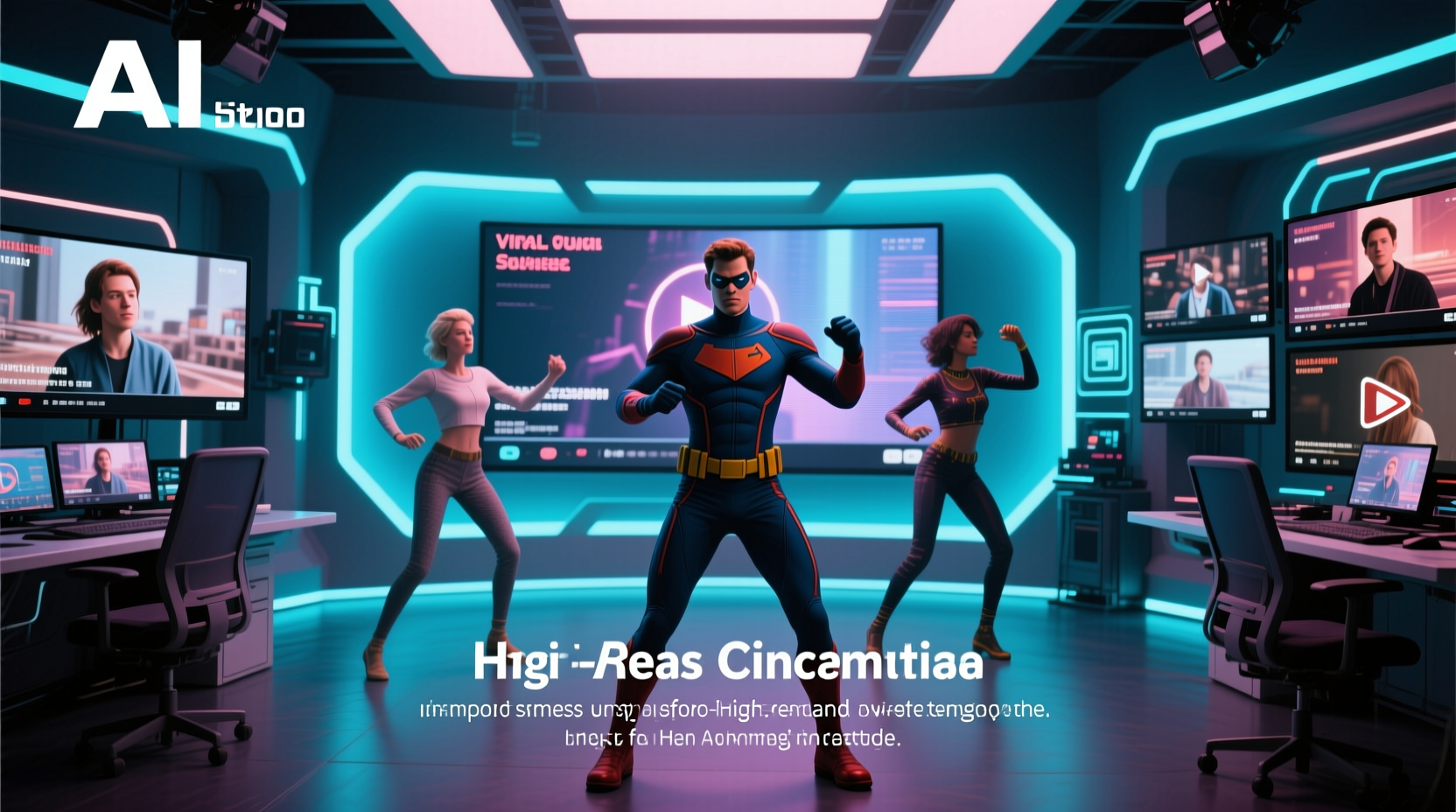 Revolutionize your social feeds with lightning-fast AI video creation