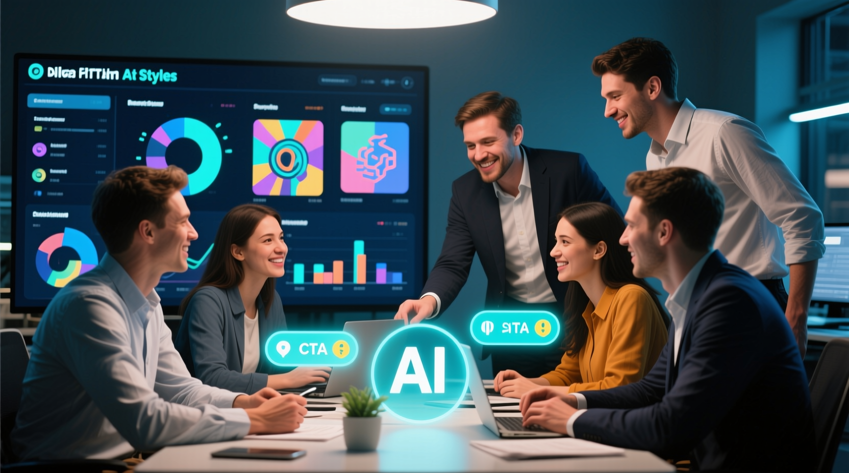 Seamless integration and upscaling