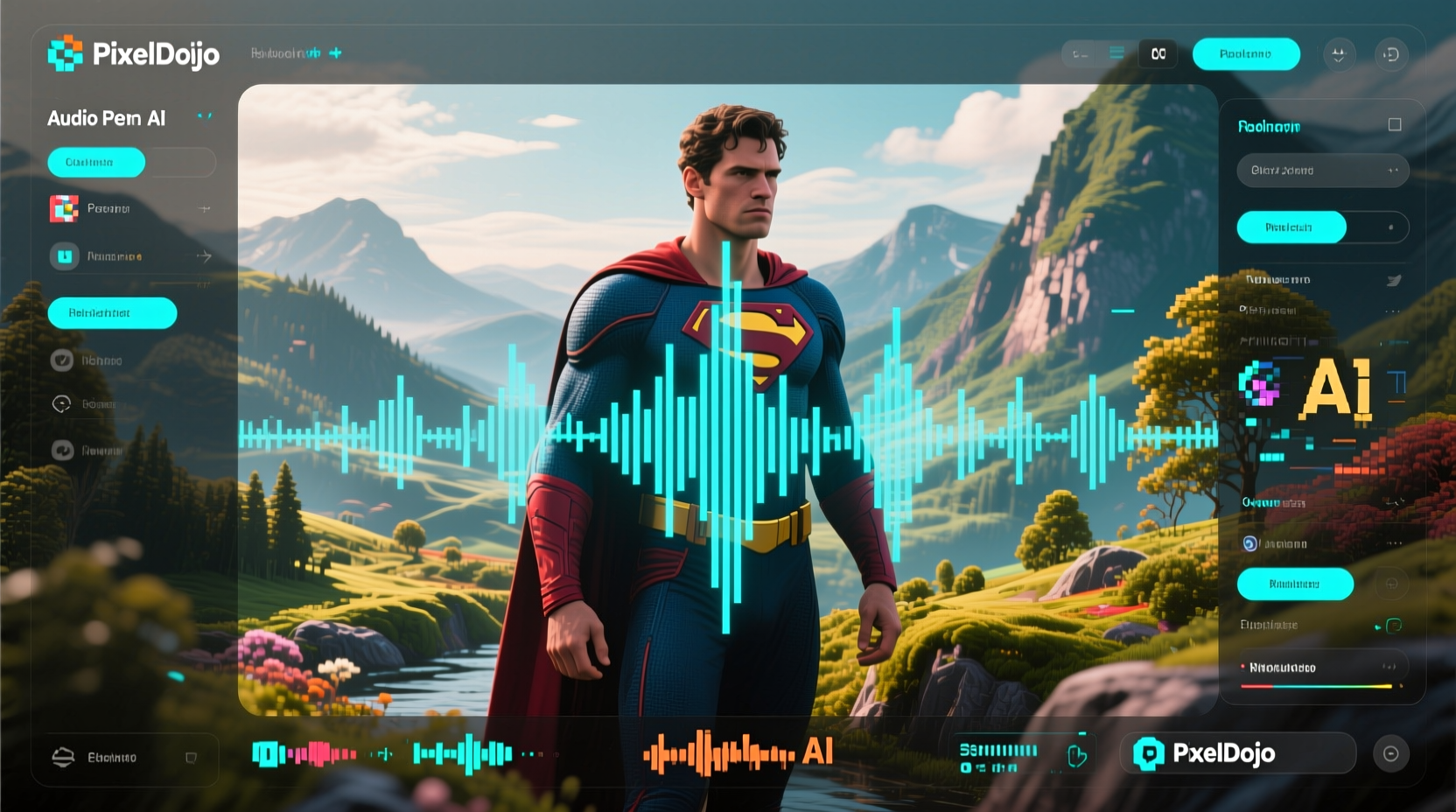 Elevate your workflows with Audio Pen AI in PixelDojo
