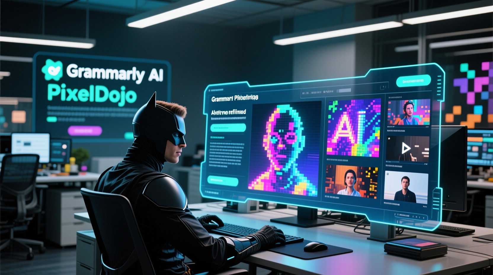 Unlock flawless content automation with Grammarly AI in PixelDojo