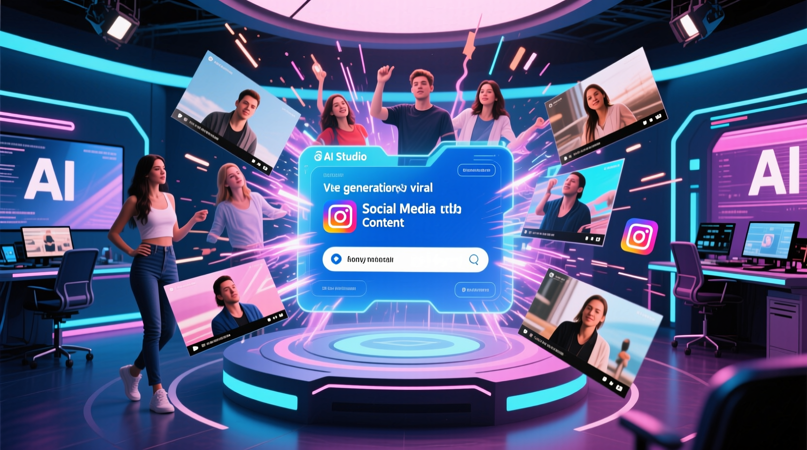 Revolutionize your social content pipeline with SocialAF's AI-powered studio