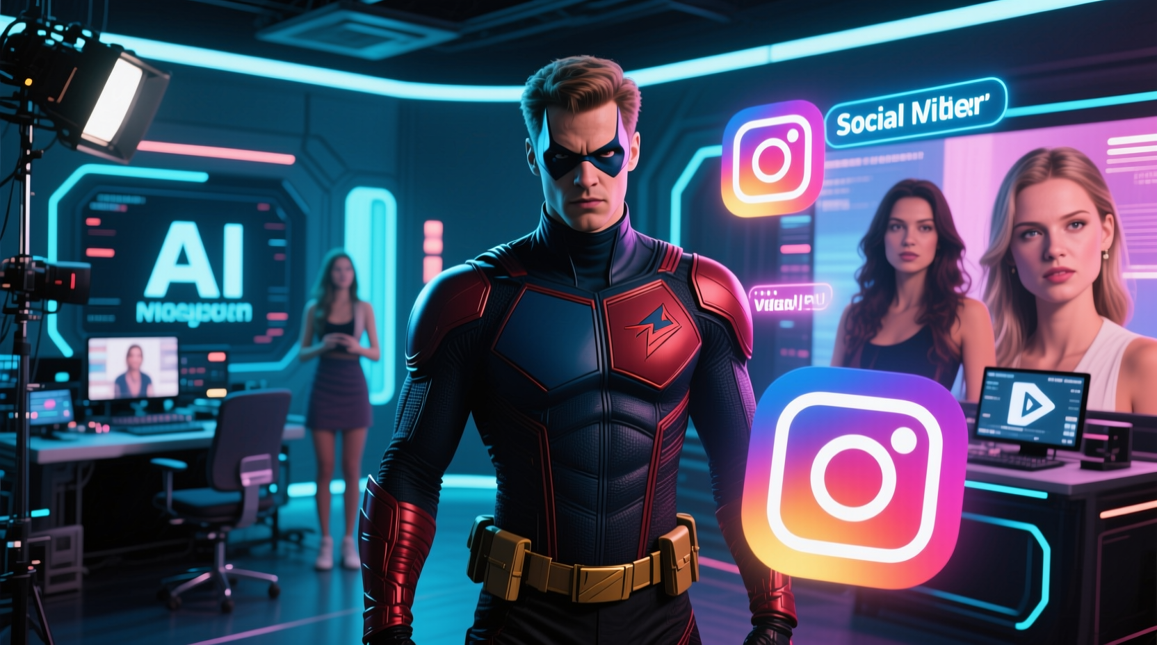 Revolutionize your social feeds with SocialAF's AI image generator