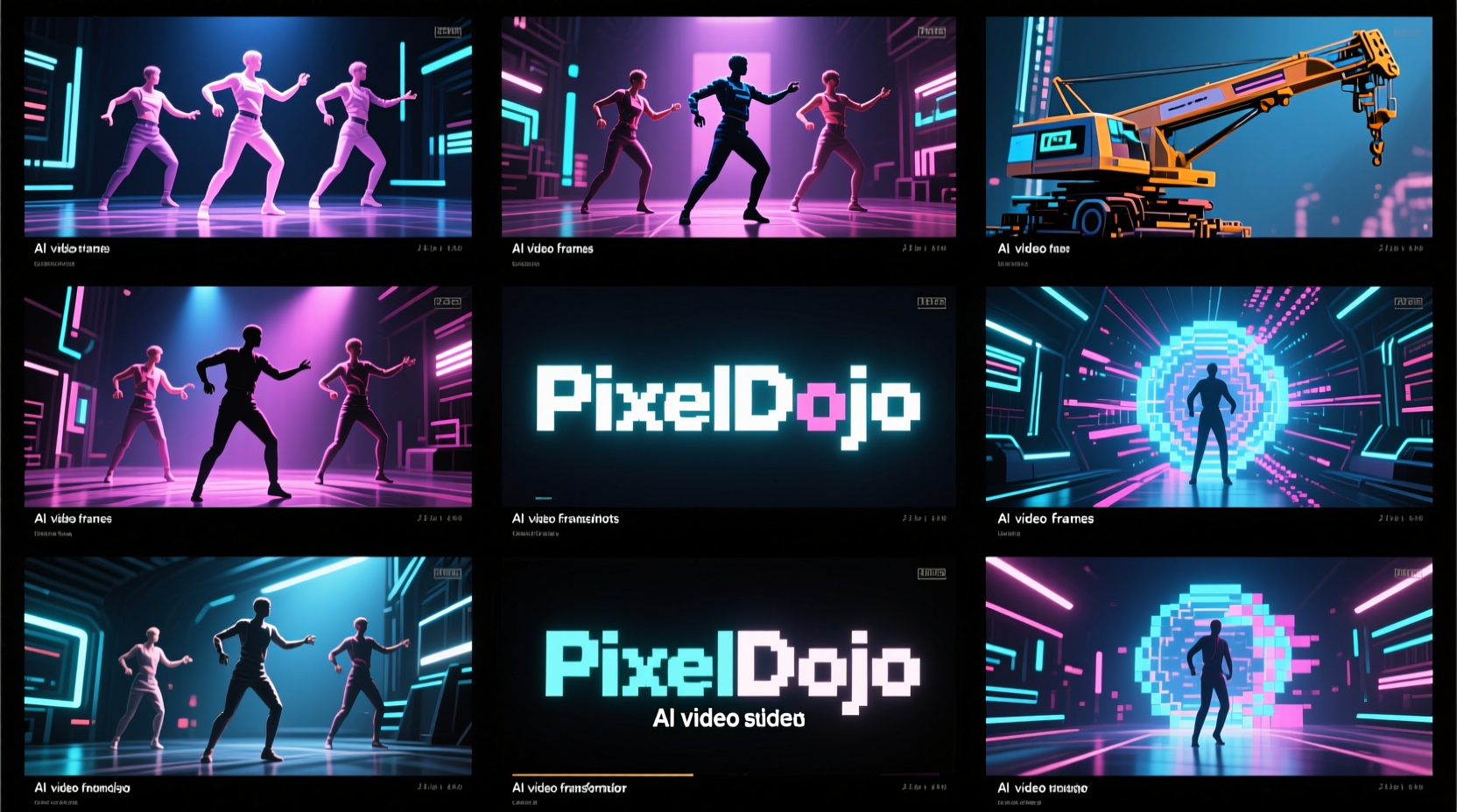 Seamless all-in-one AI movie production