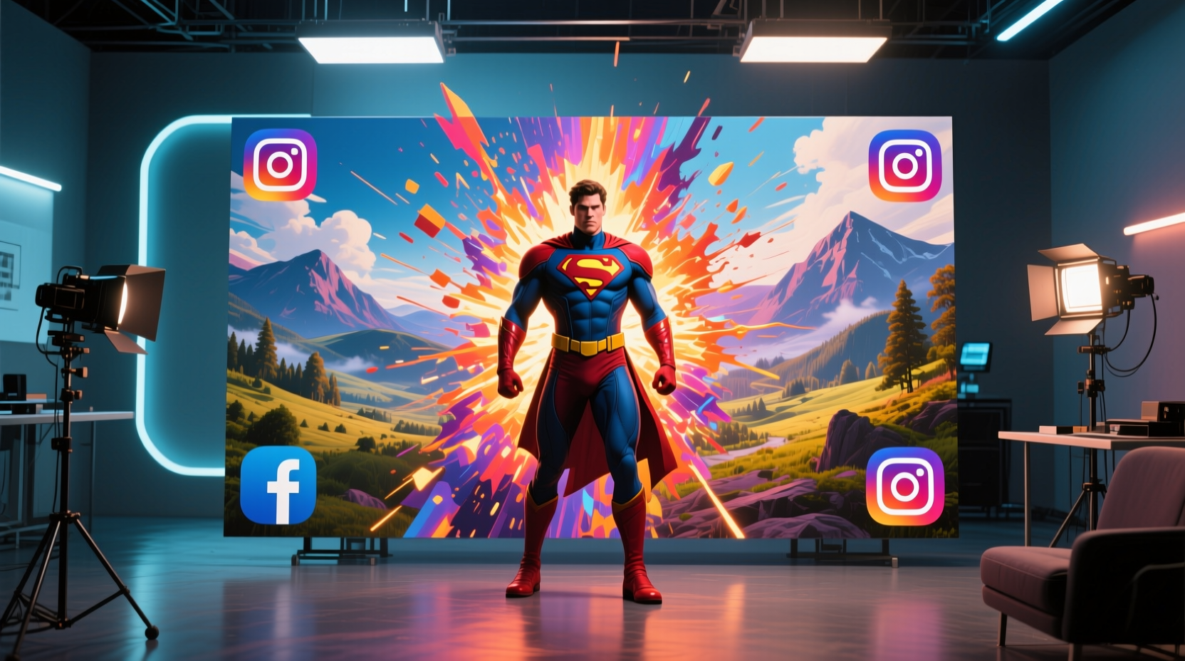 Elevate Your Social Content with Vivid AI Artwork from SocialAF
