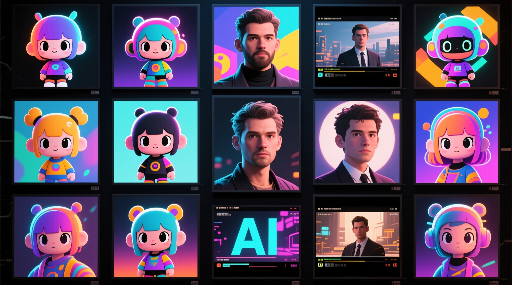 Rapid generation of vivid, realistic AI images