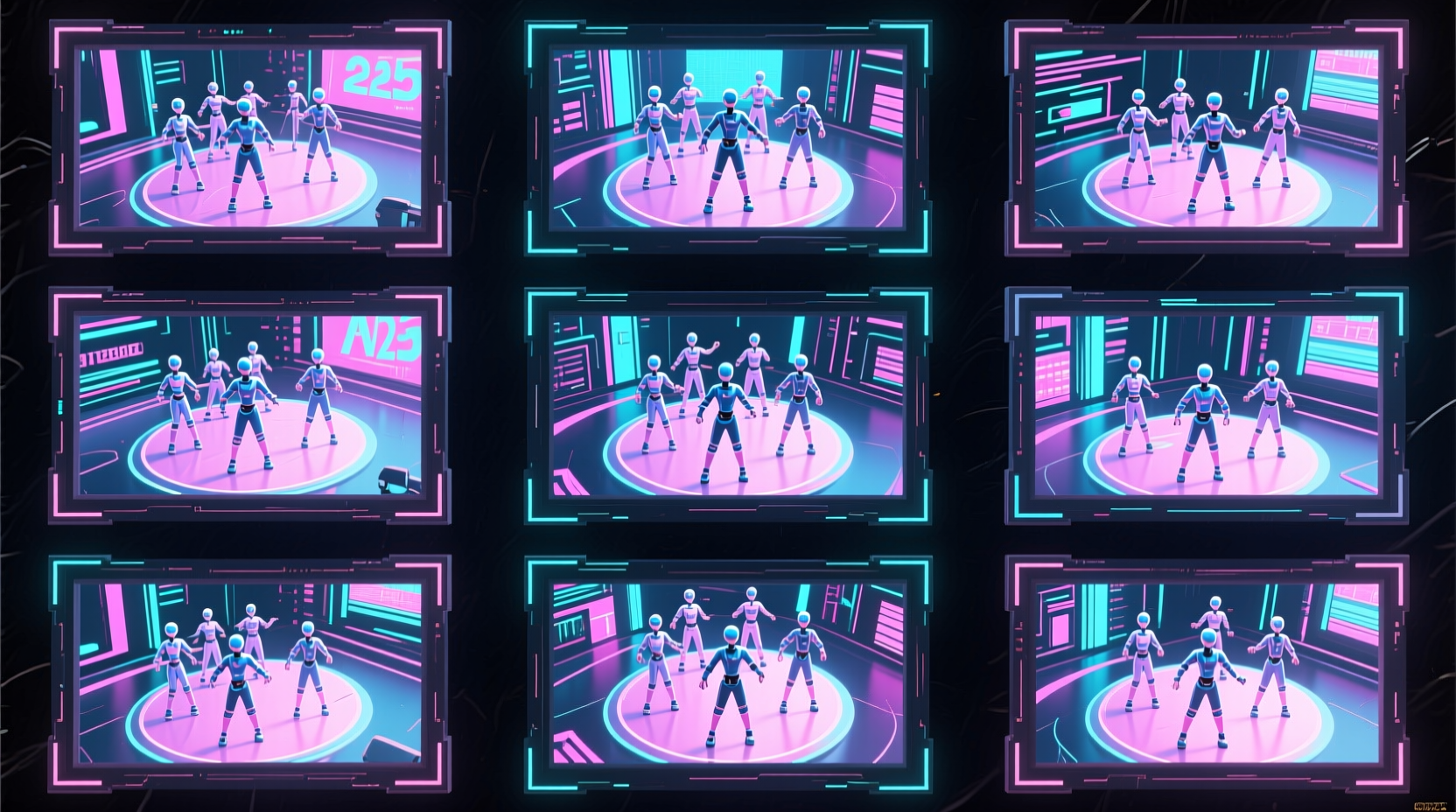 Seamless integration of motion and effects