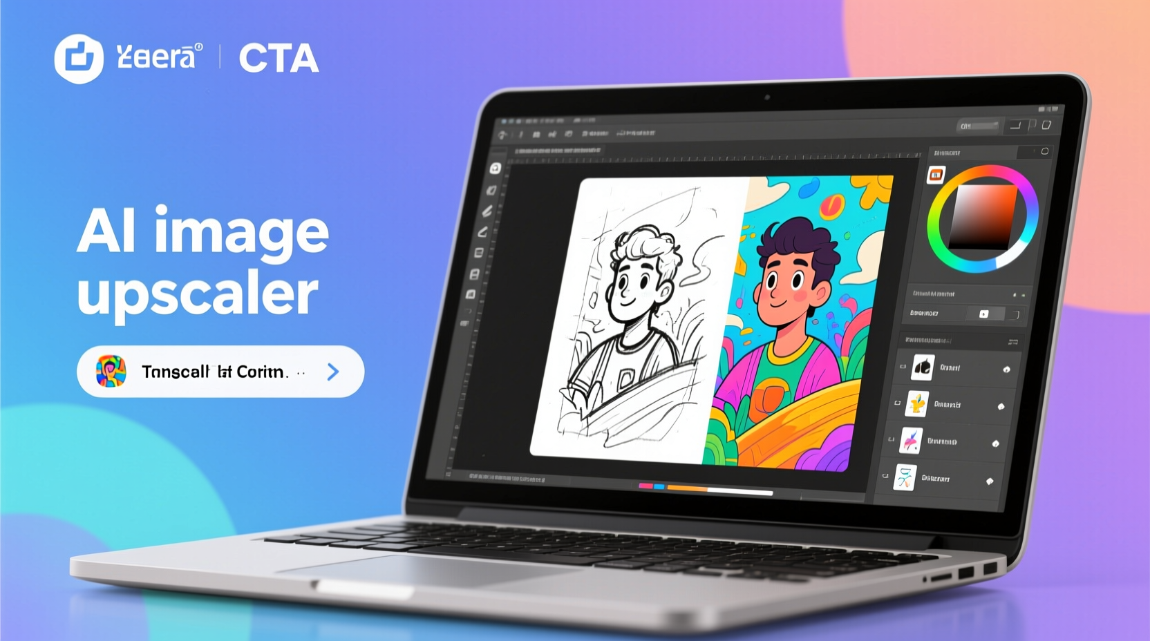 High-resolution upscaling and editing for professional output