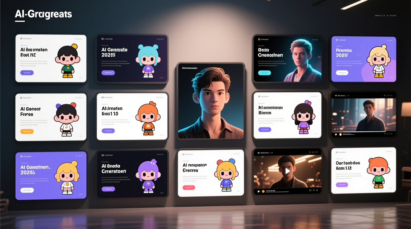 Seamless integration of images and videos