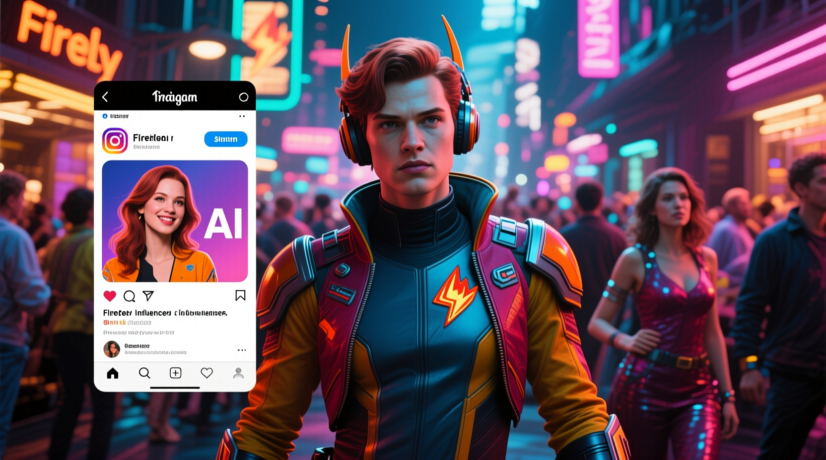 Revolutionize your social feeds with Firefly AI images that captivate and convert