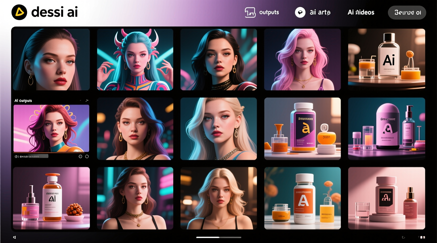 Unrestricted content creation at scale