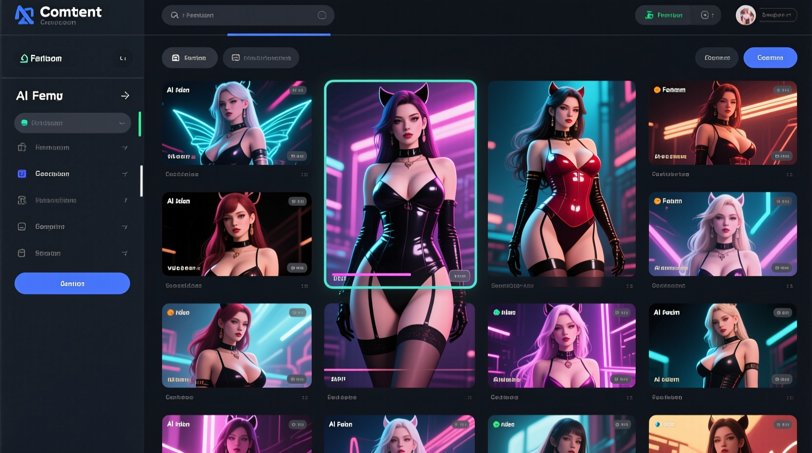 Unrestricted AI video generation for bold themes