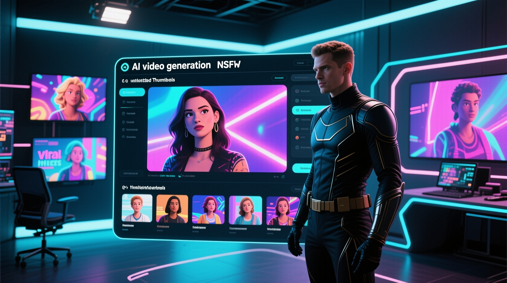 Revolutionize your content with an AI video generator no restrictions