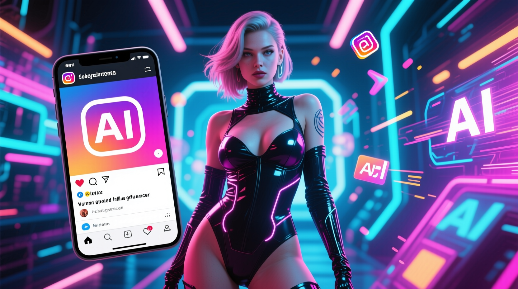 Unlock instant shemale AI influencers and viral assets with SocialAF