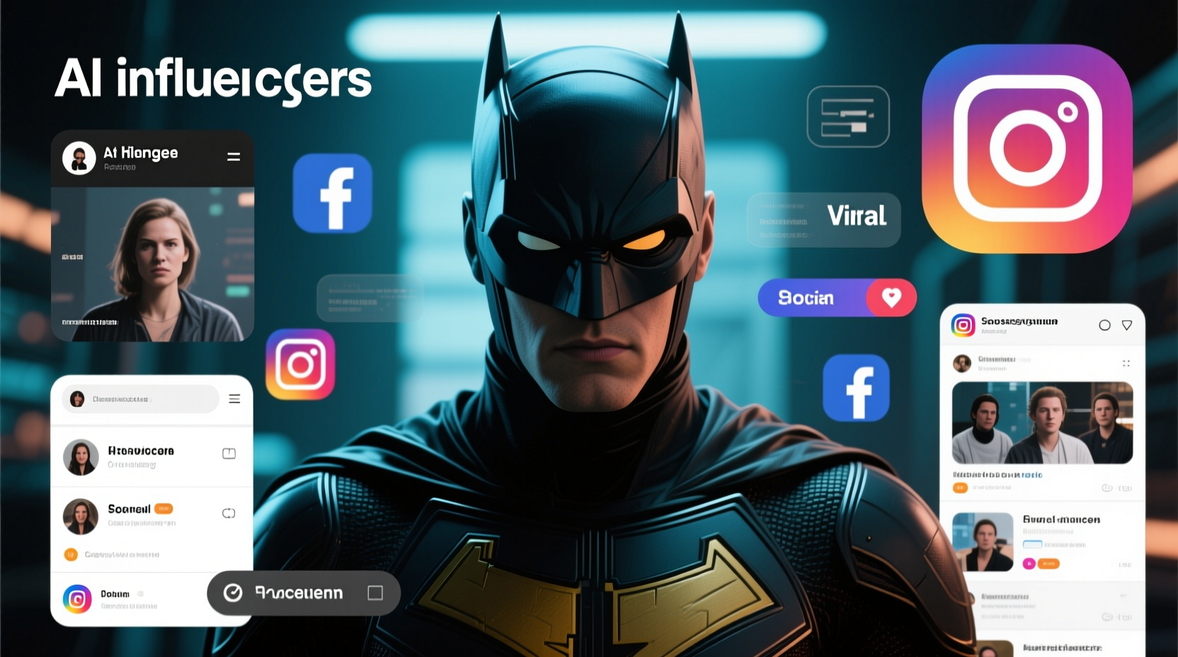 Elevate your Hinge incognito game with instant AI-generated influencers and viral content