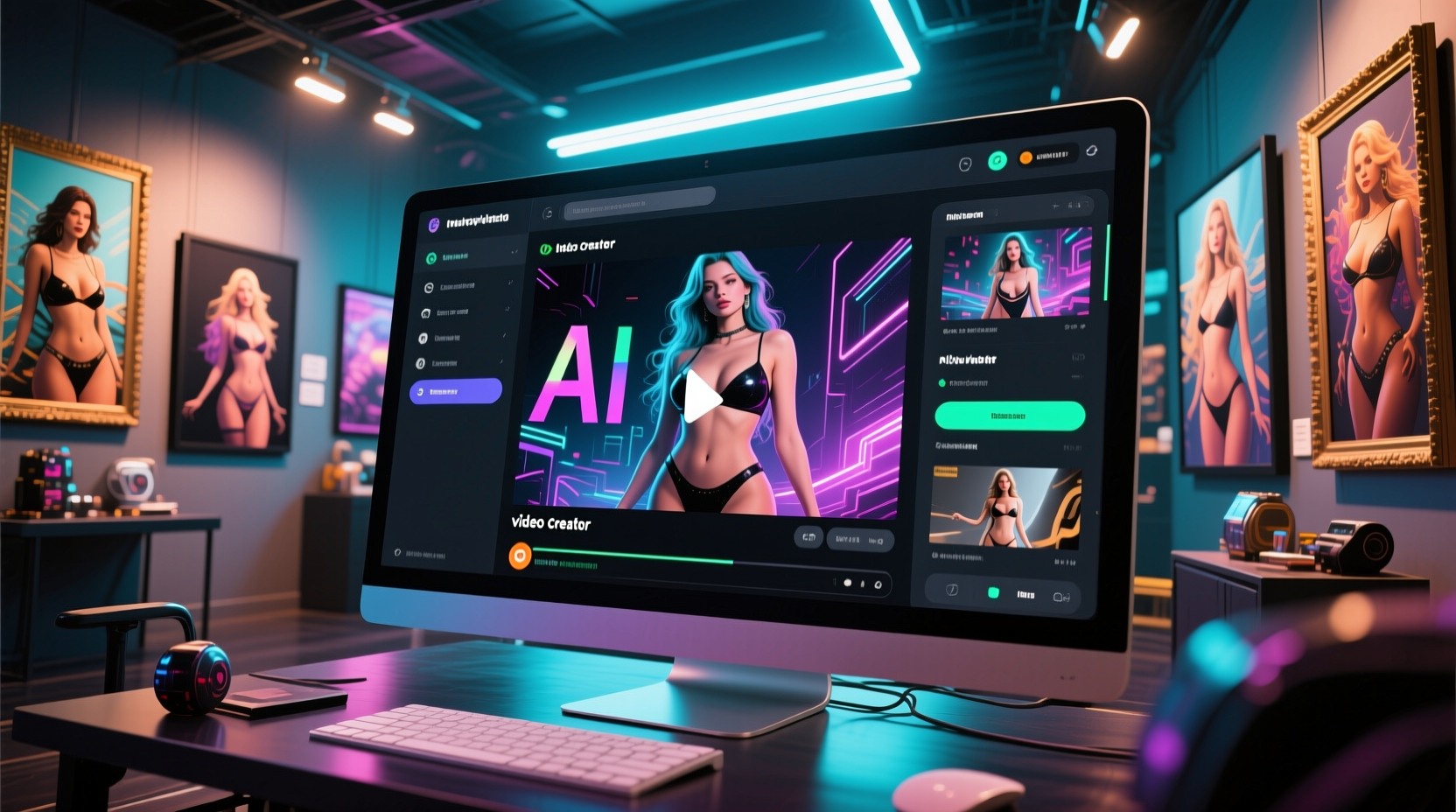 Seamless incognito content creation