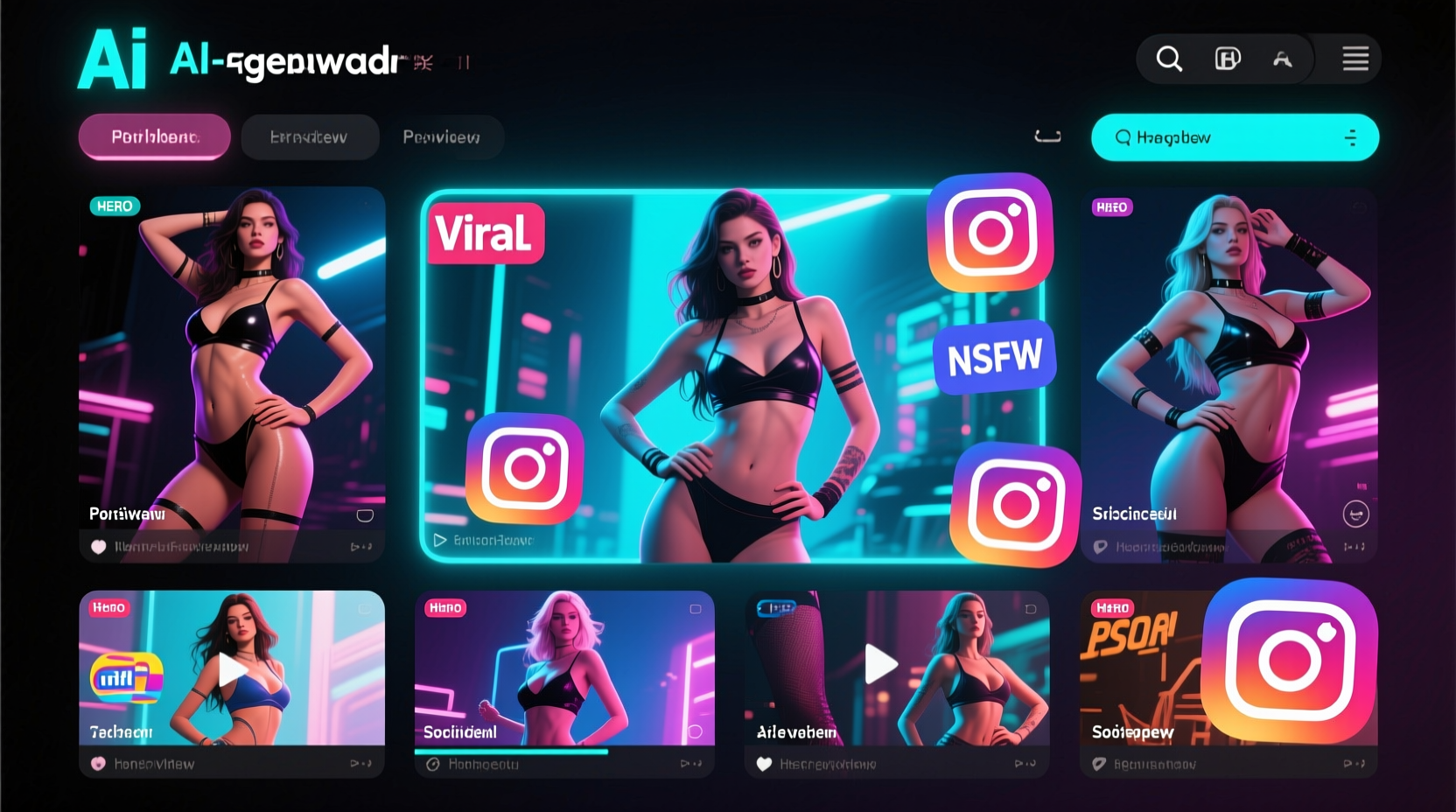 Unlock rapid AI porn video creation with SocialAF's powerful studio