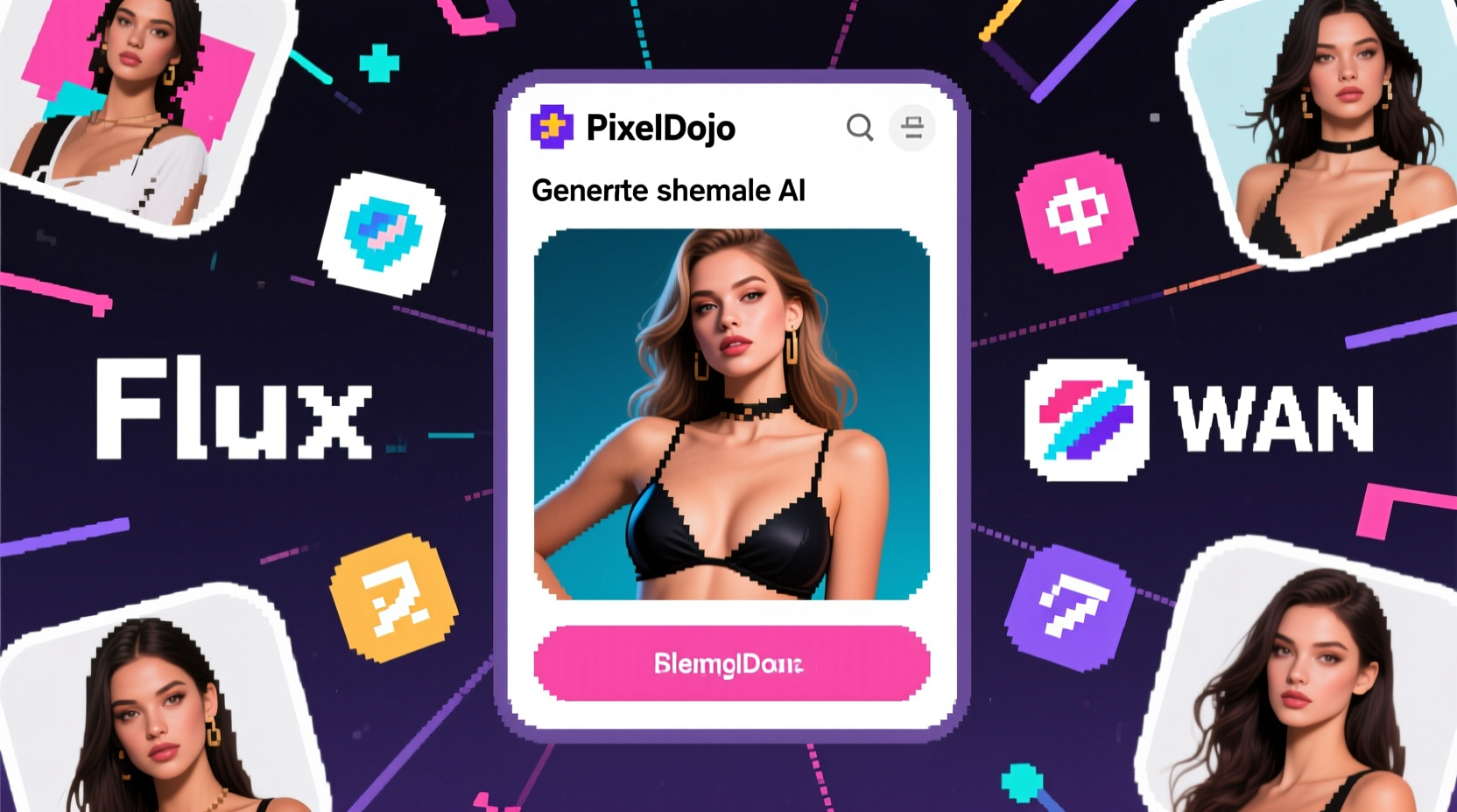 Customizable NSFW and themed outputs