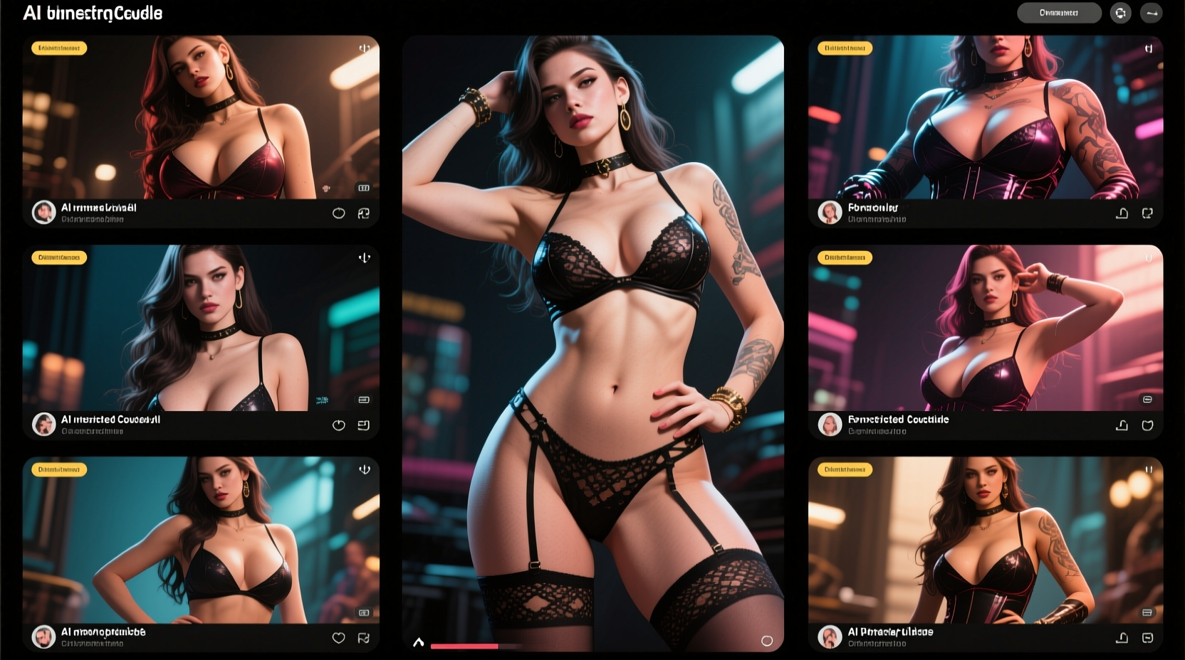 Effortless NSFW content creation